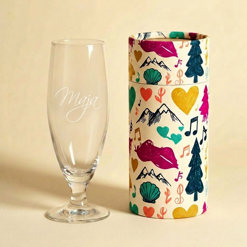 Folk-art — glas och tub