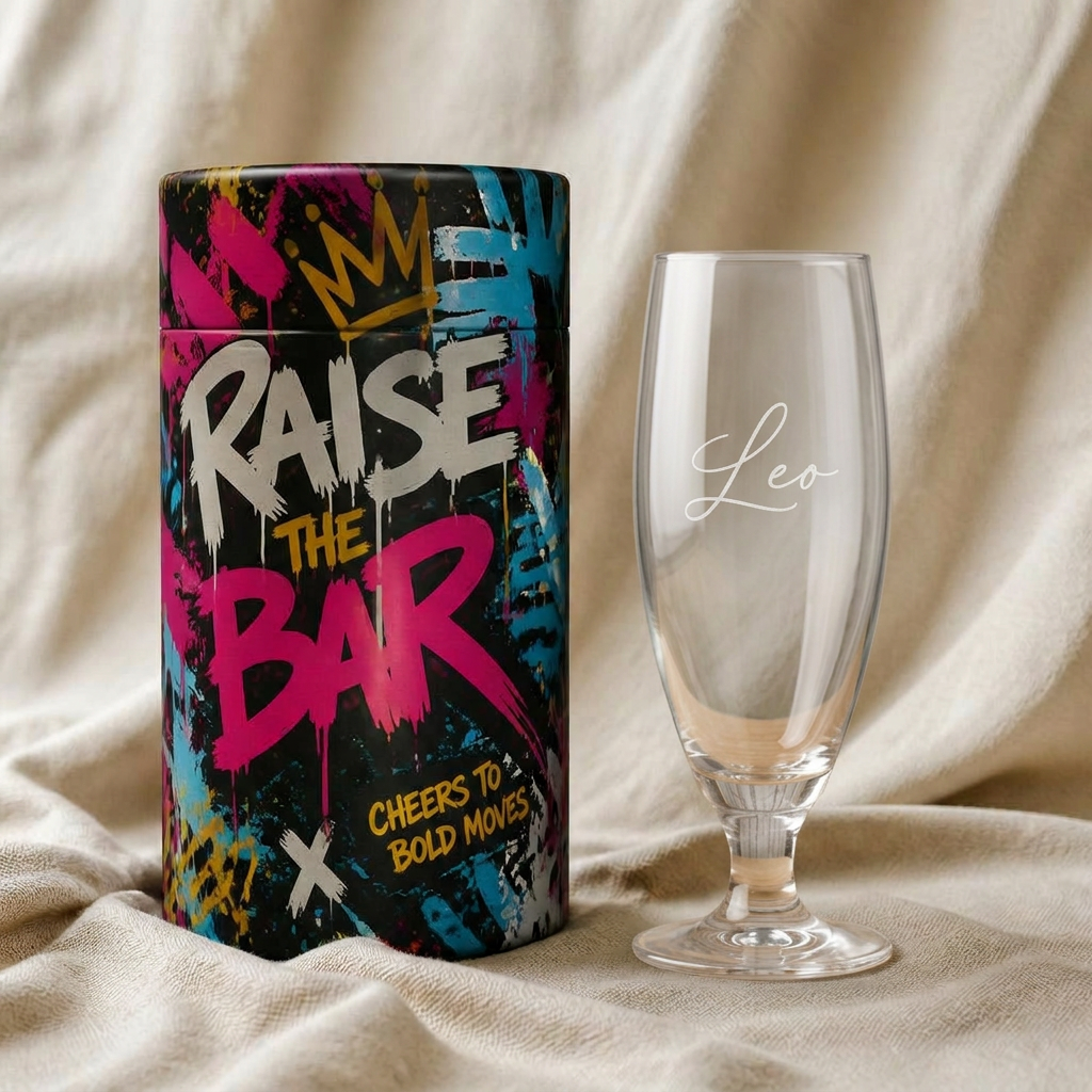 Street-art — glas och tub